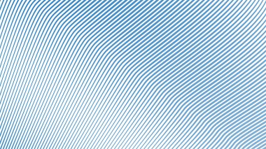 Modern Web Tasarımı, Dijital Sanat için Mavi Çizgili Dalga Çizgisi Soyut Arkaplanı ve Modern Web Tasarımı, Dijital Sanat ve UI Sunumu için Mavi Gökyüzü Çizgisi Soyut Arkaplanı