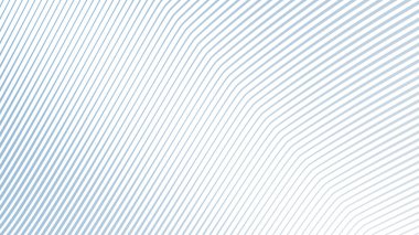 Modern Web Tasarımı, Dijital Sanat için Mavi Çizgili Dalga Çizgisi Soyut Arkaplanı ve Modern Web Tasarımı, Dijital Sanat ve UI Sunumu için Mavi Gökyüzü Çizgisi Soyut Arkaplanı