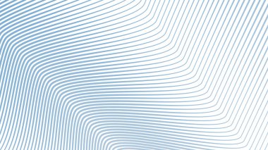 Modern Web Tasarımı, Dijital Sanat için Mavi Çizgili Dalga Çizgisi Soyut Arkaplanı ve Modern Web Tasarımı, Dijital Sanat ve UI Sunumu için Mavi Gökyüzü Çizgisi Soyut Arkaplanı