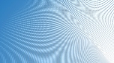 Modern Web Tasarımı, Dijital Sanat için Mavi Çizgili Dalga Çizgisi Soyut Arkaplanı ve Modern Web Tasarımı, Dijital Sanat ve UI Sunumu için Mavi Gökyüzü Çizgisi Soyut Arkaplanı