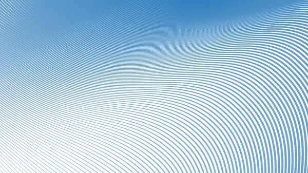 Modern Web Tasarımı, Dijital Sanat için Mavi Çizgili Dalga Çizgisi Soyut Arkaplanı ve Modern Web Tasarımı, Dijital Sanat ve UI Sunumu için Mavi Gökyüzü Çizgisi Soyut Arkaplanı