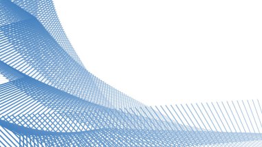 Mavi Azzure Çizgili Zig Zag Soyut Arkaplan Modern Geometrik Desen Tasarımı