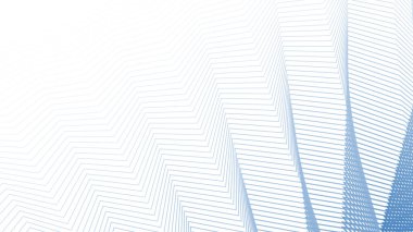 Mavi Azzure Çizgili Zig Zag Soyut Arkaplan Modern Geometrik Desen Tasarımı