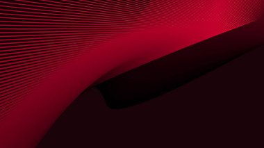 Koyu Kırmızı Çizgiler Soyut Arkaplan Deseni Tasarımı