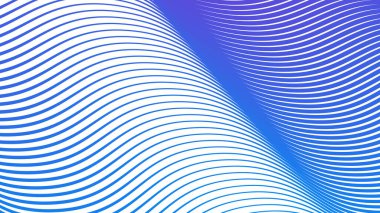 Modern Dijital Sanat ve Web Tasarımı için Mor Mavi Çizgili Eğri Çizgisi Soyut Arkaplan