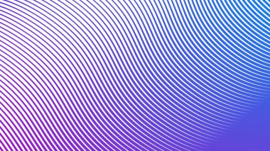 Modern Dijital Sanat ve Web Tasarımı için Mor Mavi Çizgili Eğri Çizgisi Soyut Arkaplan