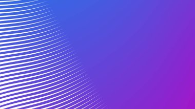 Modern Dijital Sanat ve Web Tasarımı için Mor Mavi Çizgili Eğri Çizgisi Soyut Arkaplan