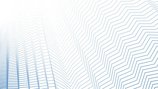 Mavi Azzure Çizgili Zig Zag Soyut Arkaplan Modern Geometrik Desen Tasarımı