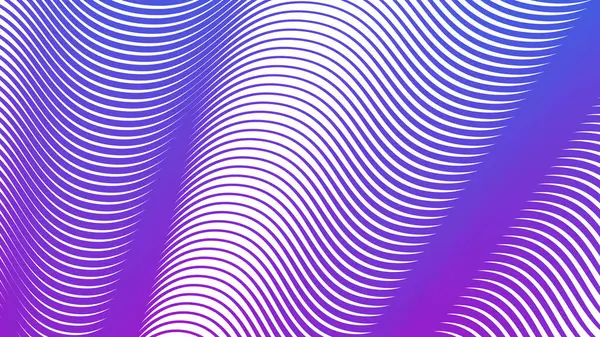 Modern Dijital Sanat ve Web Tasarımı için Mor Mavi Çizgili Eğri Çizgisi Soyut Arkaplan