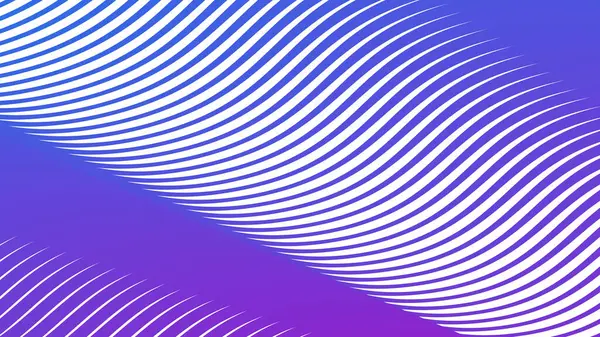 Modern Dijital Sanat ve Web Tasarımı için Mor Mavi Çizgili Eğri Çizgisi Soyut Arkaplan