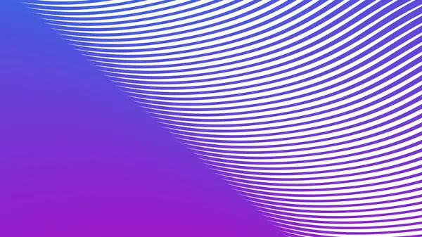 Modern Dijital Sanat ve Web Tasarımı için Mor Mavi Çizgili Eğri Çizgisi Soyut Arkaplan