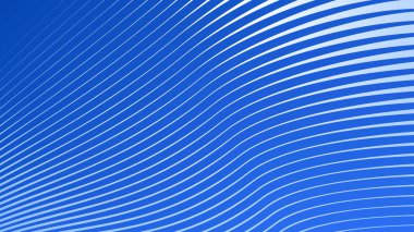 Çizgili Mavi Soyut Arkaplan Modern Minimalist Dalga Şablonu