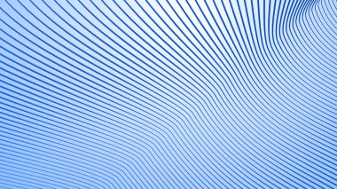 Çizgili Mavi Soyut Arkaplan Modern Minimalist Dalga Şablonu