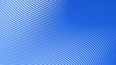 Çizgili Mavi Soyut Arkaplan Modern Minimalist Dalga Şablonu