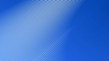 Çizgili Mavi Soyut Arkaplan Modern Minimalist Dalga Şablonu