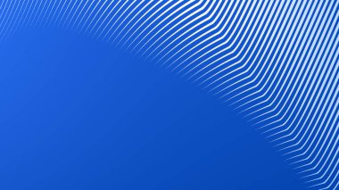 Çizgili Mavi Soyut Arkaplan Modern Minimalist Dalga Şablonu
