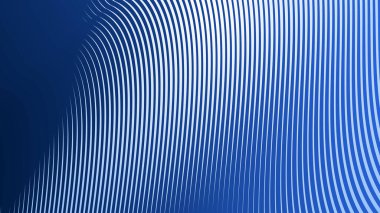 Çizgili Mavi Soyut Arkaplan Modern Minimalist Dalga Şablonu