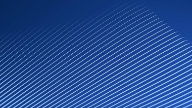 Çizgili Mavi Soyut Arkaplan Modern Minimalist Dalga Şablonu