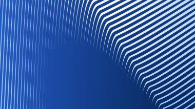 Çizgili Mavi Soyut Arkaplan Modern Minimalist Dalga Şablonu