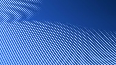Çizgili Mavi Soyut Arkaplan Modern Minimalist Dalga Şablonu