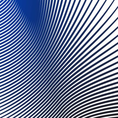 Koyu mavi çizgiler soyut arkaplan vektör çizimi modern tasarım