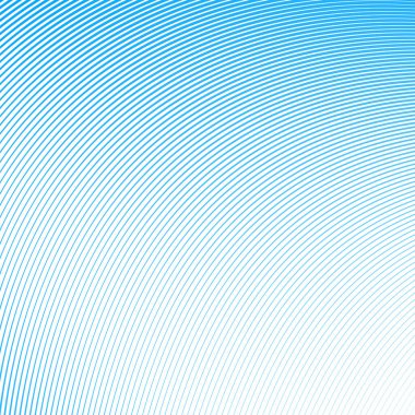 Mavi çizgili eğri çizgisi arka plan soyut vektör tasarımı zarif dalga çizgili desen