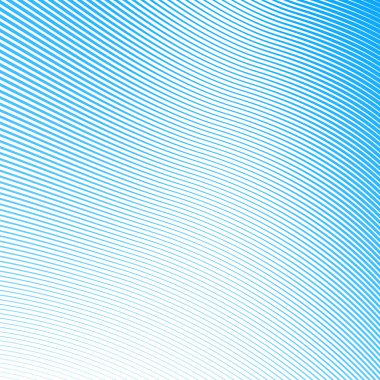 Mavi çizgili eğri çizgisi arka plan soyut vektör tasarımı zarif dalga çizgili desen