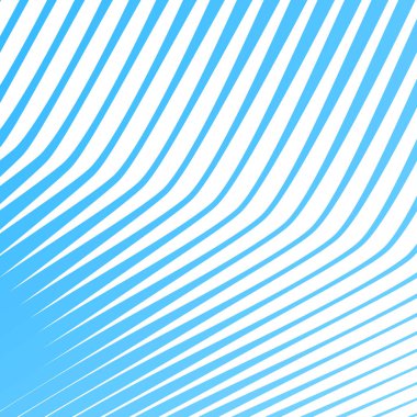 Mavi çizgili eğri çizgisi arka plan soyut vektör tasarımı zarif dalga çizgili desen