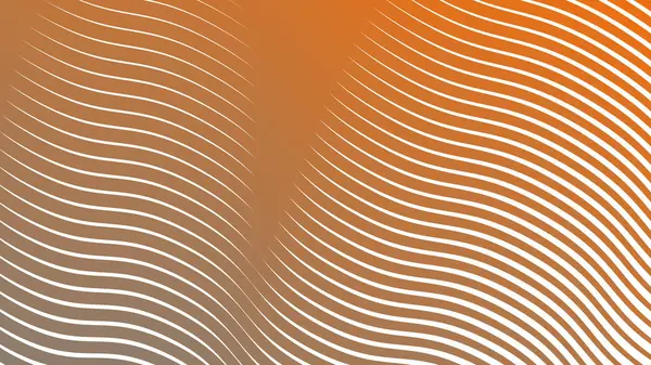 Modern Dijital Tasarım ve Yaratıcı Poster için Orange Blue Stripes Eğri Çizgisi Soyut Arkaplan