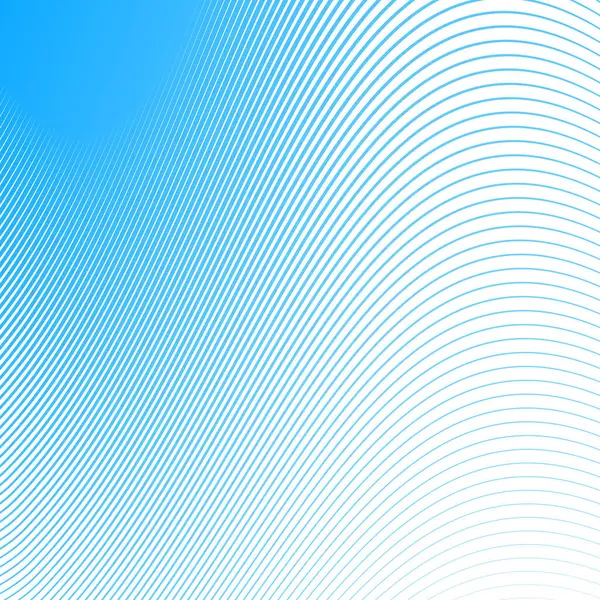 Mavi çizgili eğri çizgisi arka plan soyut vektör tasarımı zarif dalga çizgili desen
