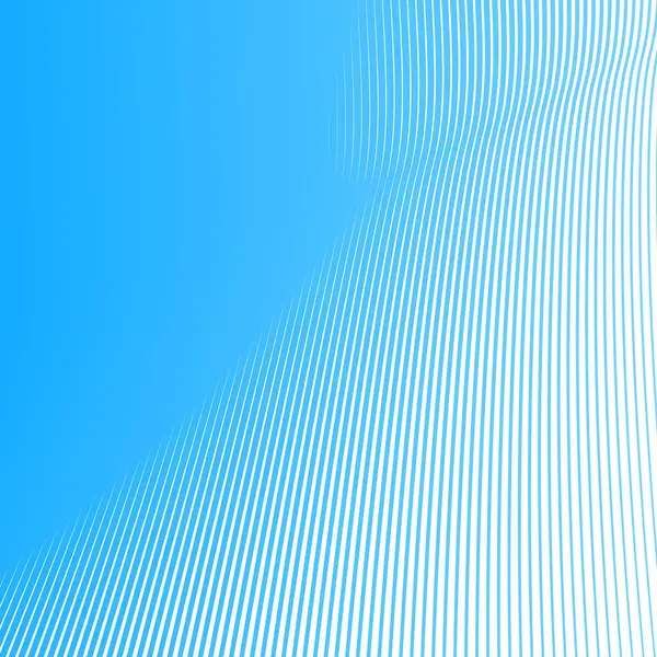 Mavi çizgili eğri çizgisi arka plan soyut vektör tasarımı zarif dalga çizgili desen