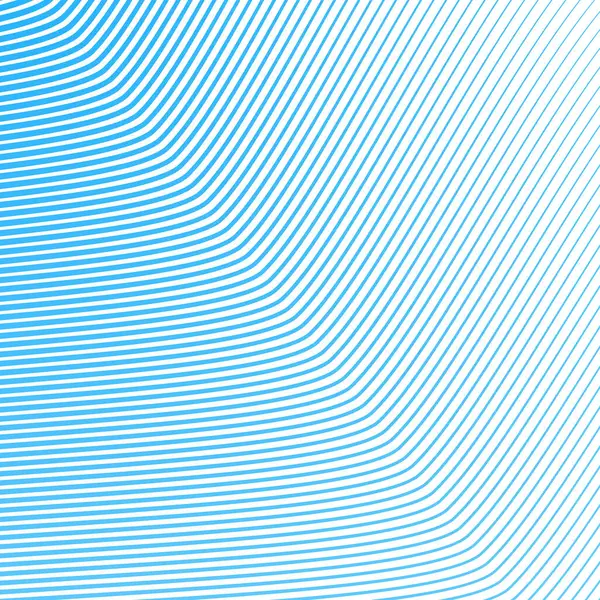 Mavi çizgili eğri çizgisi arka plan soyut vektör tasarımı zarif dalga çizgili desen