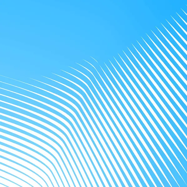 Mavi çizgili eğri çizgisi arka plan soyut vektör tasarımı zarif dalga çizgili desen