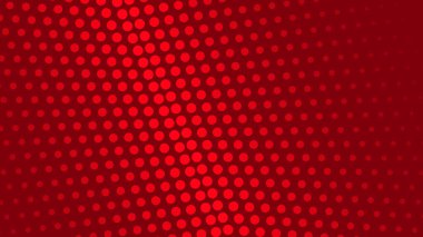 Grafik tasarımı ve dijital duvar kağıdı için modern noktalar desenli kırmızı yarım tonlu soyut arkaplan