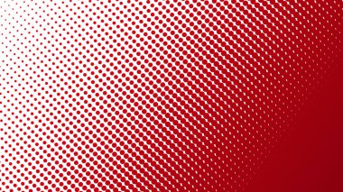 Grafik tasarımı ve dijital duvar kağıdı için modern noktalar desenli kırmızı yarım tonlu soyut arkaplan