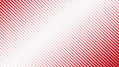 Grafik tasarımı ve dijital duvar kağıdı için modern noktalar desenli kırmızı yarım tonlu soyut arkaplan