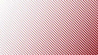Grafik tasarımı ve dijital duvar kağıdı için modern noktalar desenli kırmızı yarım tonlu soyut arkaplan