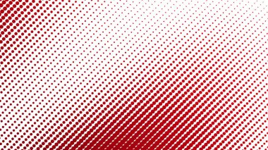 Grafik tasarımı ve dijital duvar kağıdı için modern noktalar desenli kırmızı yarım tonlu soyut arkaplan