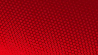 Grafik tasarımı ve dijital duvar kağıdı için modern noktalar desenli kırmızı yarım tonlu soyut arkaplan