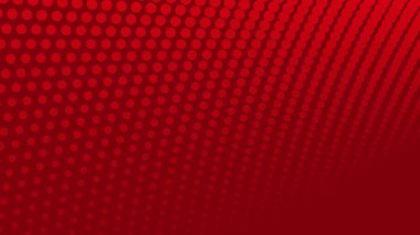 Grafik tasarımı ve dijital duvar kağıdı için modern noktalar desenli kırmızı yarım tonlu soyut arkaplan