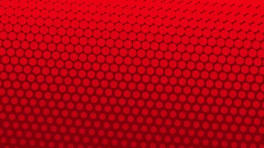 Grafik tasarımı ve dijital duvar kağıdı için modern noktalar desenli kırmızı yarım tonlu soyut arkaplan