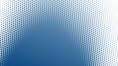 Modern Gradyan Noktaları ve Şık Geometrik Doku Tasarımı ile Çelik Mavi Yarıton Soyut Arkaplan