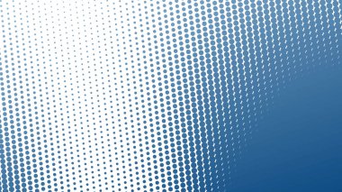 Modern Gradyan Noktaları ve Şık Geometrik Doku Tasarımı ile Çelik Mavi Yarıton Soyut Arkaplan