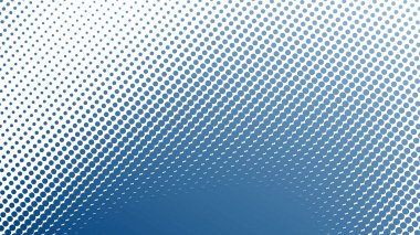 Modern Gradyan Noktaları ve Şık Geometrik Doku Tasarımı ile Çelik Mavi Yarıton Soyut Arkaplan