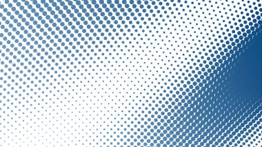 Modern Gradyan Noktaları ve Şık Geometrik Doku Tasarımı ile Çelik Mavi Yarıton Soyut Arkaplan