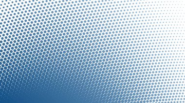 Modern Gradyan Noktaları ve Şık Geometrik Doku Tasarımı ile Çelik Mavi Yarıton Soyut Arkaplan
