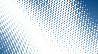 Modern Gradyan Noktaları ve Şık Geometrik Doku Tasarımı ile Çelik Mavi Yarıton Soyut Arkaplan