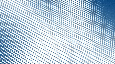 Modern Gradyan Noktaları ve Şık Geometrik Doku Tasarımı ile Çelik Mavi Yarıton Soyut Arkaplan