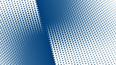 Modern Gradyan Noktaları ve Şık Geometrik Doku Tasarımı ile Çelik Mavi Yarıton Soyut Arkaplan