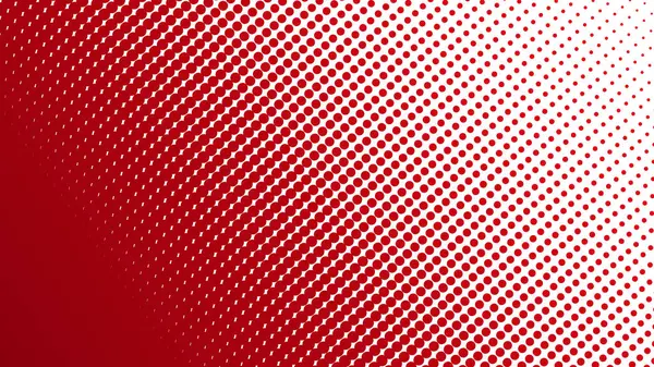 Grafik tasarımı ve dijital duvar kağıdı için modern noktalar desenli kırmızı yarım tonlu soyut arkaplan